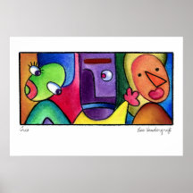 Trio-Plakat durch Lee Vandergrift