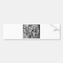 Trippy Kunst-Entwurf Autosticker
