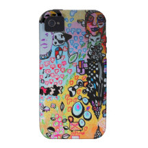 trippy städtischer Shaman iPhone 4 Cover