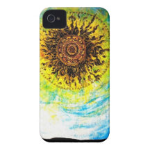 Trippy Sun iPhone 4 Fall Case-Mate iPhone 4 Hülle