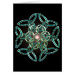 Triquetra Kreis-Knoten-Karte