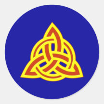 triquetta keltischer Knoten celtic knot Aufkleber