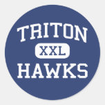 Triton - Falken - hoch - Erwin-North Carolina Aufkleber