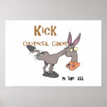 TRITT-Darmkrebs Plakatdruck