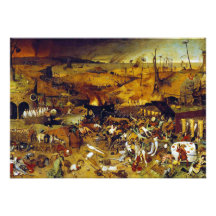 Triumph des Todes durch Pieter Bruegel das Älteste Personalisierte Einladungskarte
