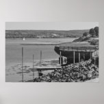 Trockenes angekoppelt in Digby, NS-Kunstdruck Plakatdruck