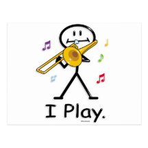 Trombone Postkarten