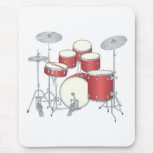 Trommel-Set Mauspads