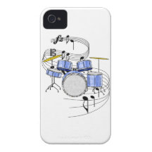Trommeln iPhone 4 Etuis