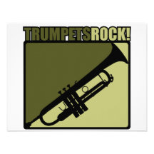 Trompete-Felsen! Ankündigungskarten