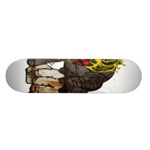 tron Dämon durch Ian Rogers Individuelle Skatedecks