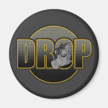 TROPFEN DnB Drumnbass dubstep Dschungel Hardstyle  Kühlschrankmagnet