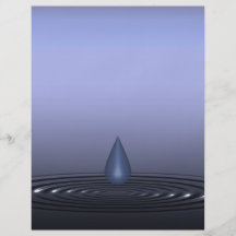 Tropfen Flyerdesign