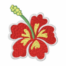 Tropische das Hemd Blume der gestickten Frauen des