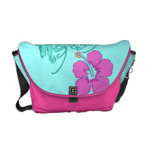 Tropische Hawaii-Bote-Tasche Kuriertaschen