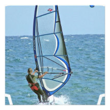 Tropische Windsurfing Einladungen