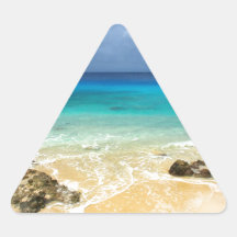 Tropischer Inselstrand des Paradieses Sticker