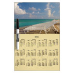 Tropischer Kalender des Strand-2013 Memo Board
