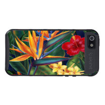 Tropisches Paradies hawaiisches iPhone 5 Fracht-Hü iPhone 5 Etui