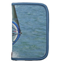 Tropisches Windsurfing Geldbörsen-Folio Planer