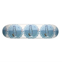 Tropisches Windsurfing Skateboard Skateboarddecks