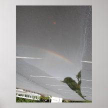 Trugbild der Reflexion Plakatdruck