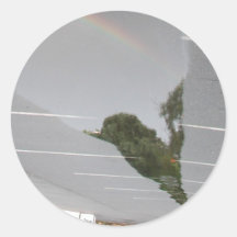 Trugbild der Reflexion Sticker