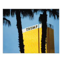 Trumpf-Turm-Las Vegas-Sonnenuntergang-Druck Fotodruck