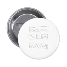 Tryptich Wellenform Kalküls Buttons