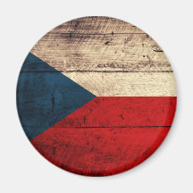 Tschechische Republik-Flagge Kühlschrankmagnete