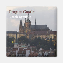 Tschechische Republik-Reise-Foto-Andenken-Magnet P Kühlschrankmagnete