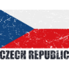 Tschechische Republik-vintage Flagge