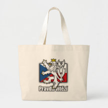Tschechisches Löwe-Wappen Flagge Einkaufstaschen