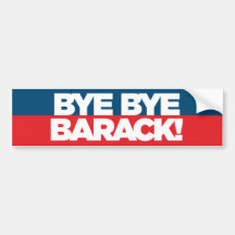 Tschüss Barack Autoaufkleber