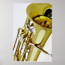 Tuba Souasphone Band-Musiker-Plakat