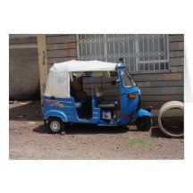 Tuk Tuk in Äthiopien Karten