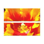 Tulpe-Blumen-feine Kunst-Leinwand-Druck-Tulpen Galerie Gefaltete Leinwand