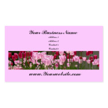 Tulpe-Garten Visitenkarten