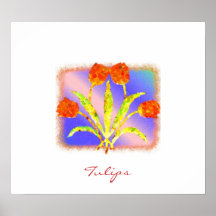 Tulpen Posterdrucke