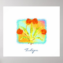 Tulpen Plakatdruck