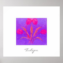 Tulpen Plakatdruck