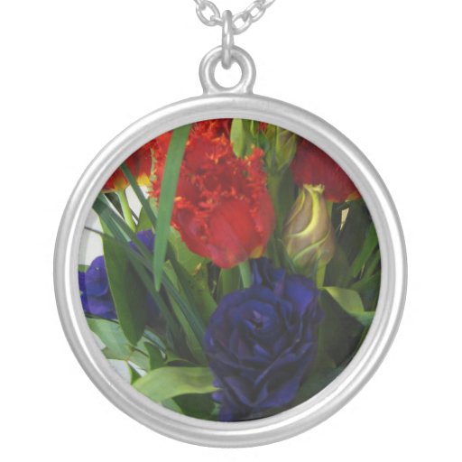 Tulpen und Rosen-Halskette