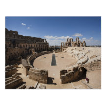 Tunesien, tunesische zentrale Küste, EL Jem, römis Postkarten