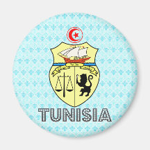 Tunesien-Wappen Kühlschrankmagnet