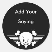 Tungster Metro Runder Sticker
