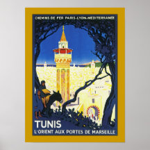 Tunis ~ L'Orient ZusatzPortes De Marseille Posterdrucke