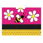 Tupfen-Bienen-Einladungen