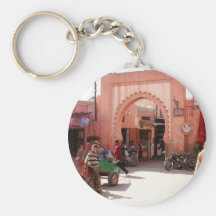 Tür Marrakeschs Medina Schlüsselanhänger