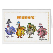 Turkeyphoria* Grußkarte