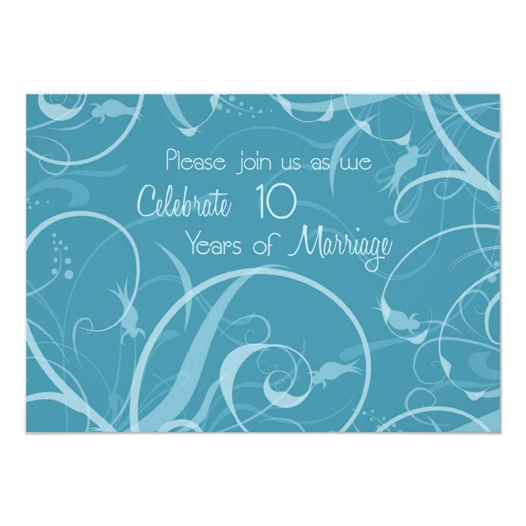 einladung 10 hochzeitstag